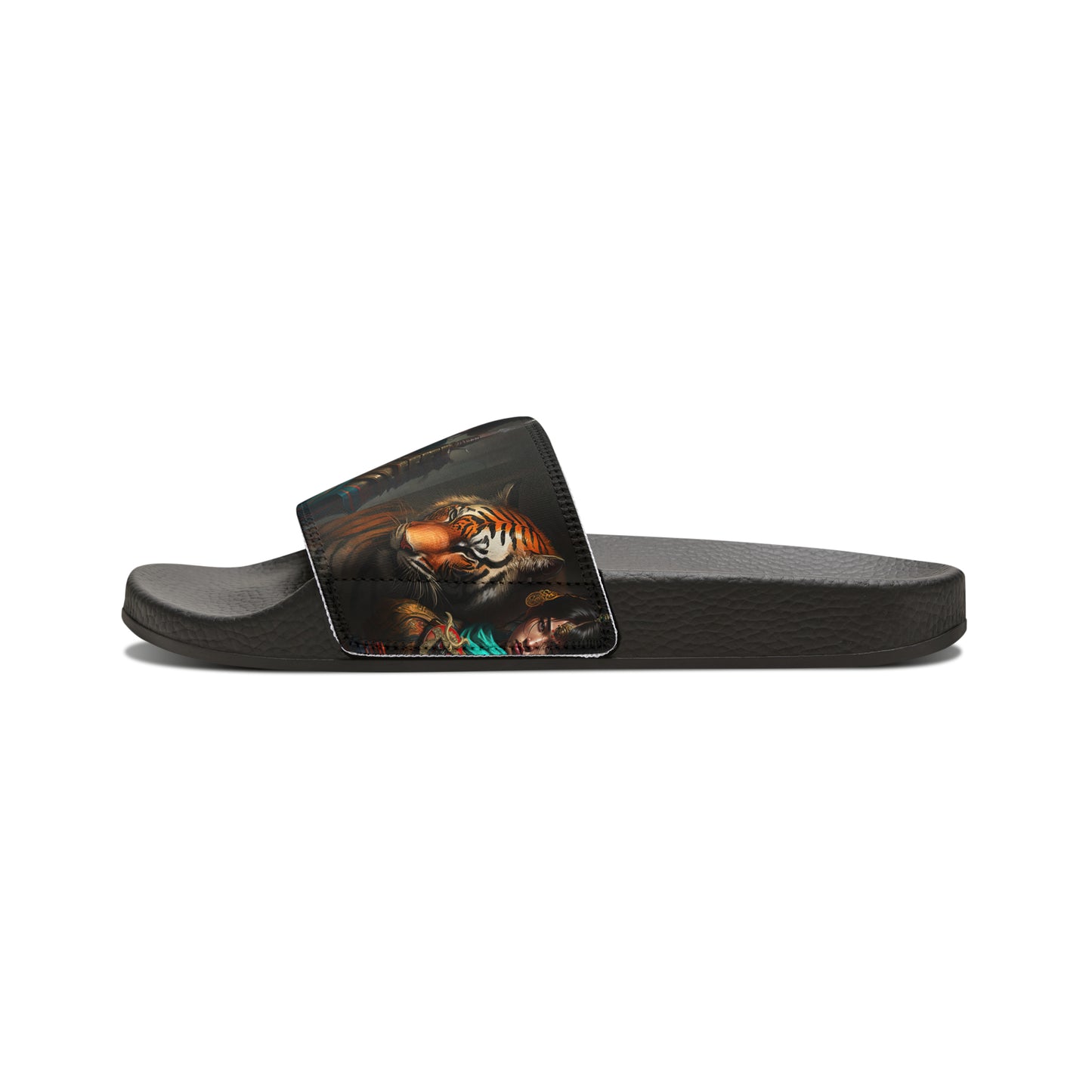 Bengal Tiger Goddess - Men's Slides