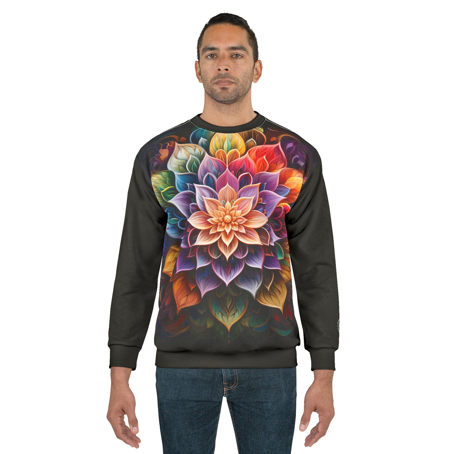 Lotus Mandala - Artistic Sweatshirt