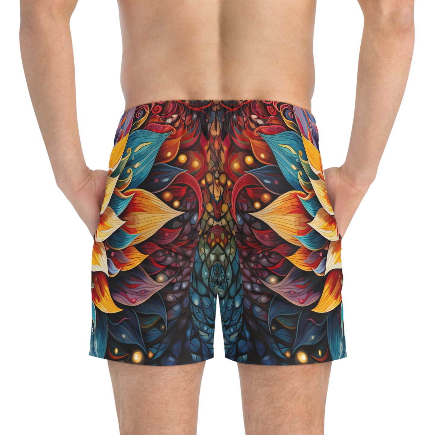 Pulsation - Artsy Swim Trunks