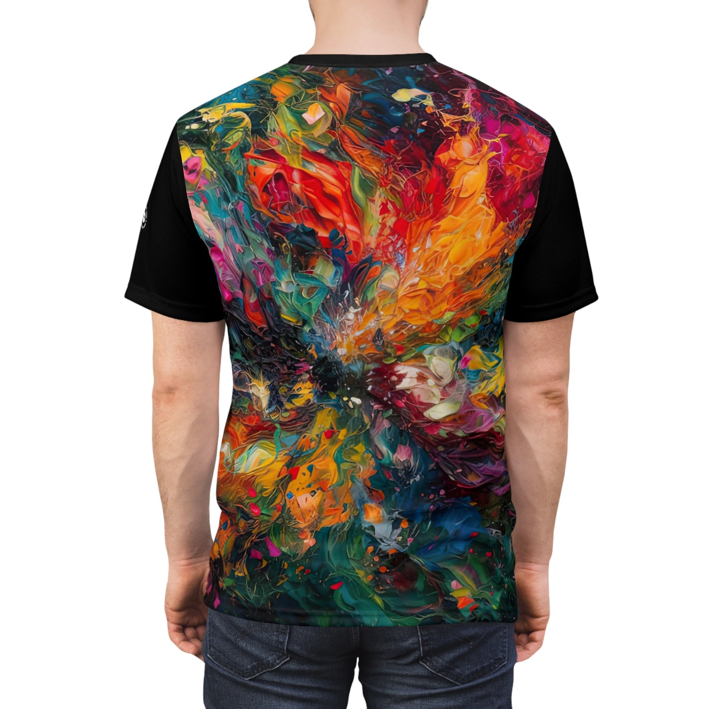 Colorized Dark Energy in Black - Fashion Tee