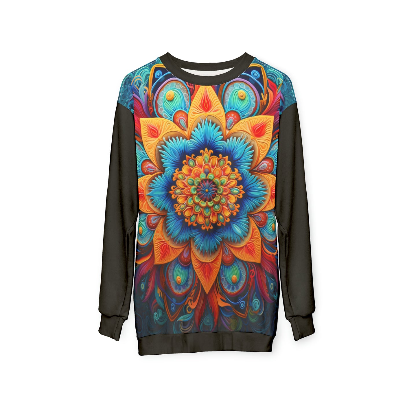 Floral Mandala - Artistic Sweatshirt