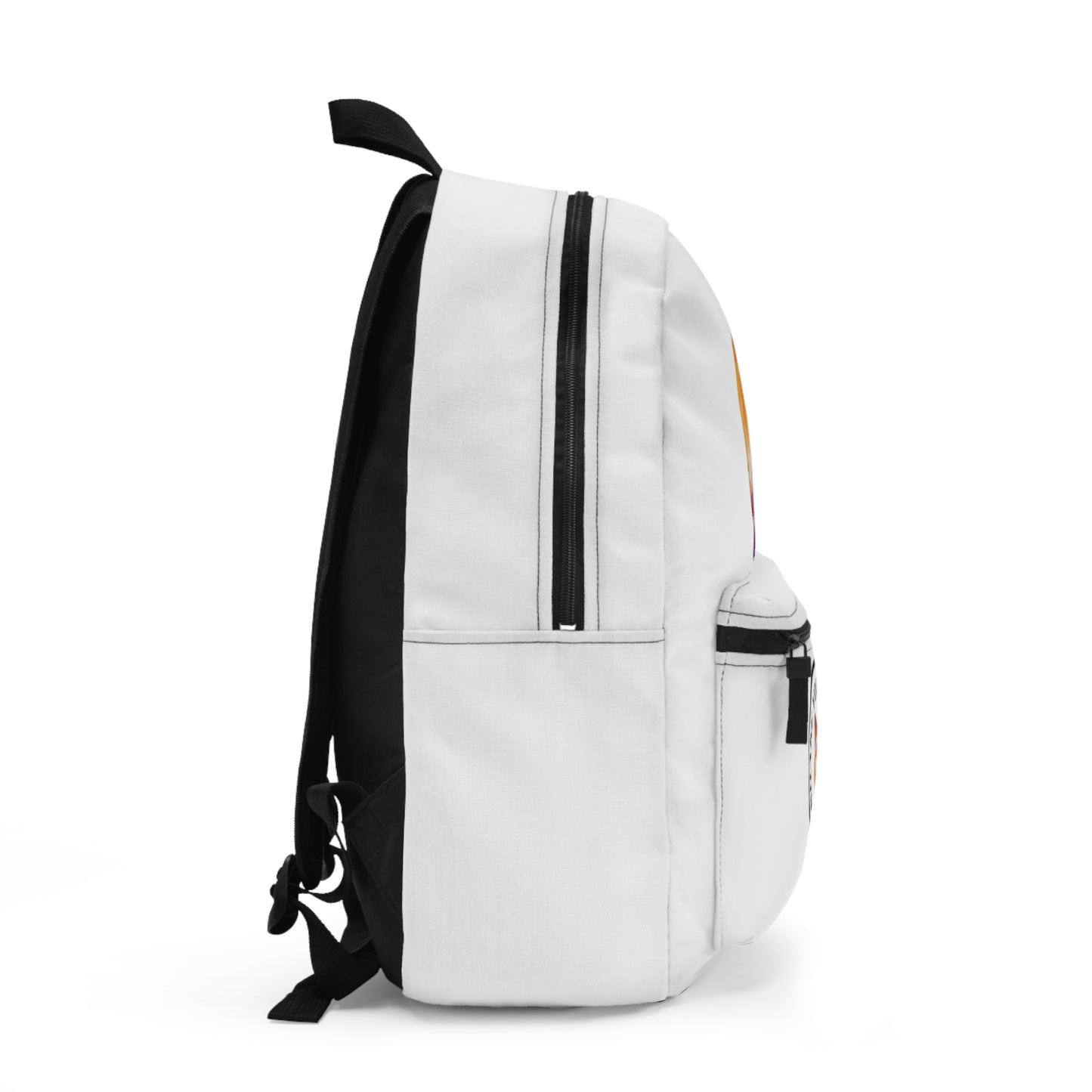 Corgi Butt in White - Artsy Backpack