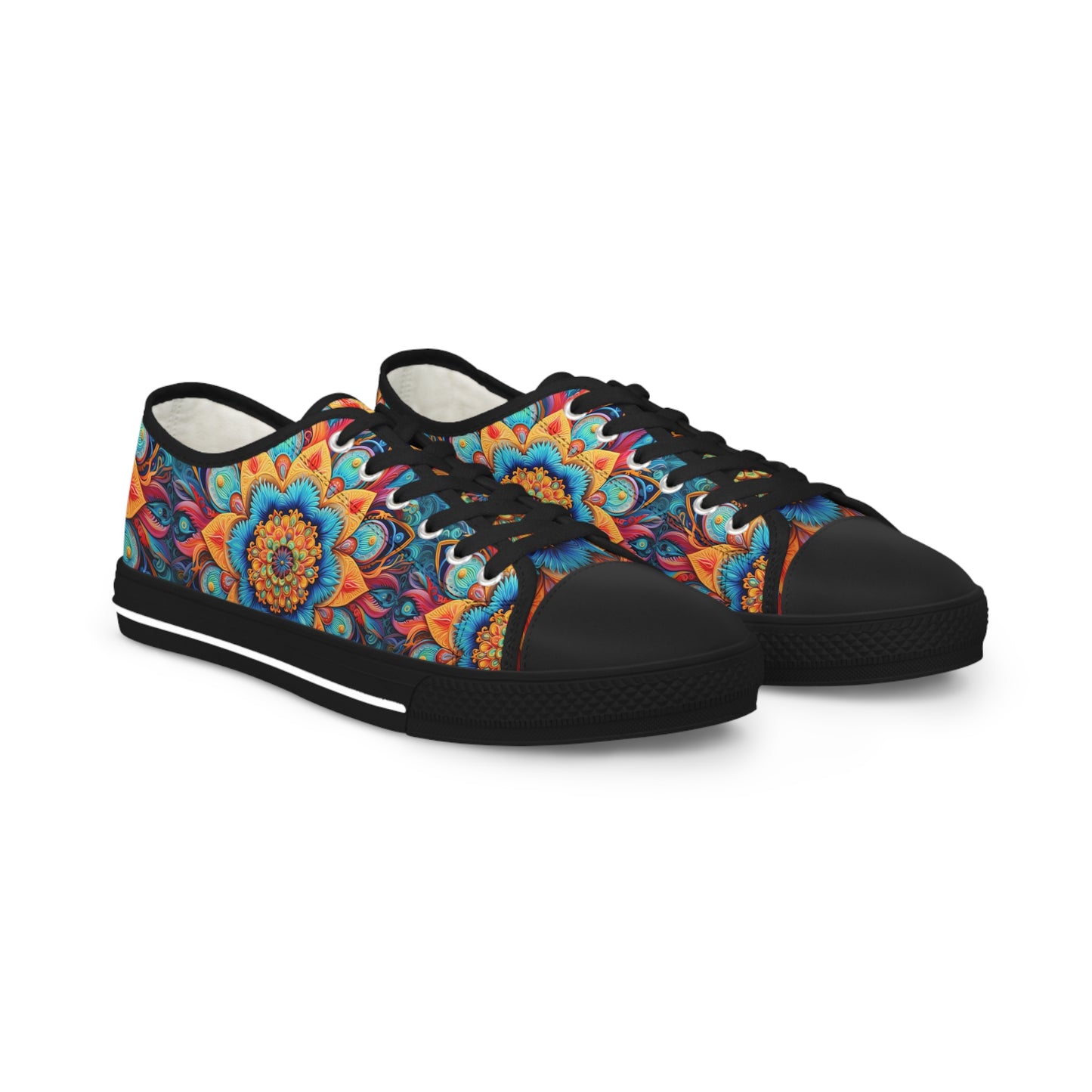 Floral Mandala - Men's Sneakers