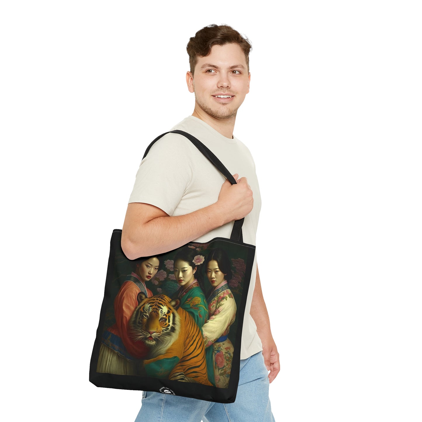 Tiger Girls - Artistic Tote Bag