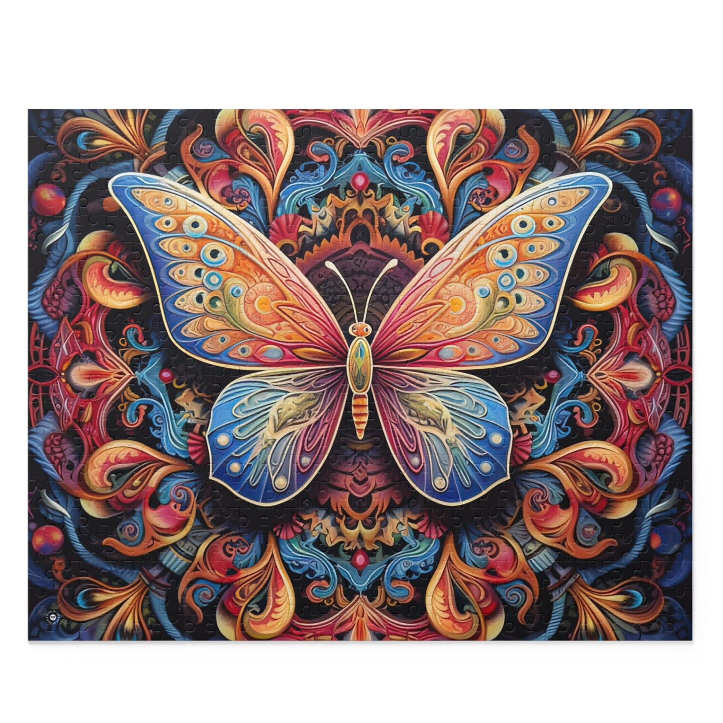 Butterfly Mandala - Jigsaw Puzzle