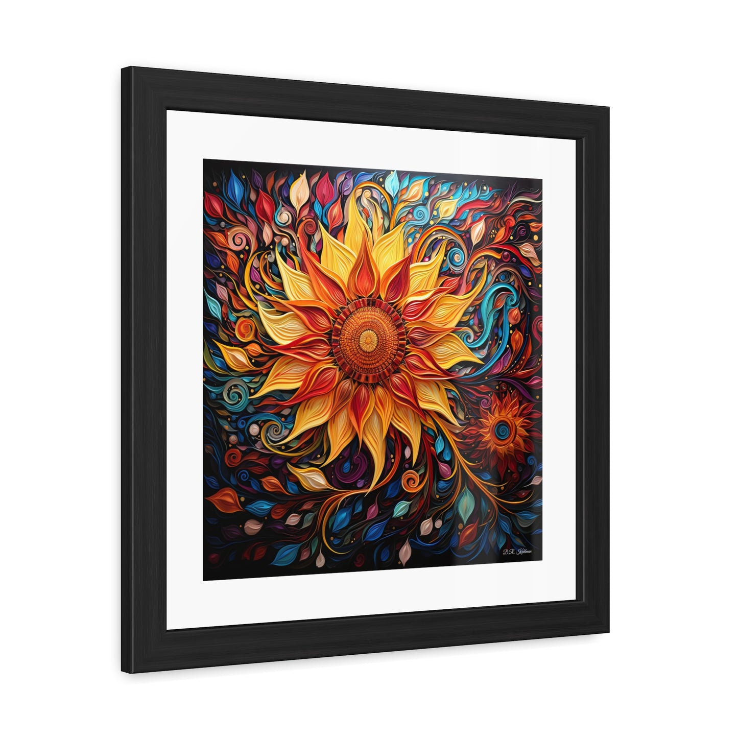 Blustery Blossom - Framed Fine Art Print