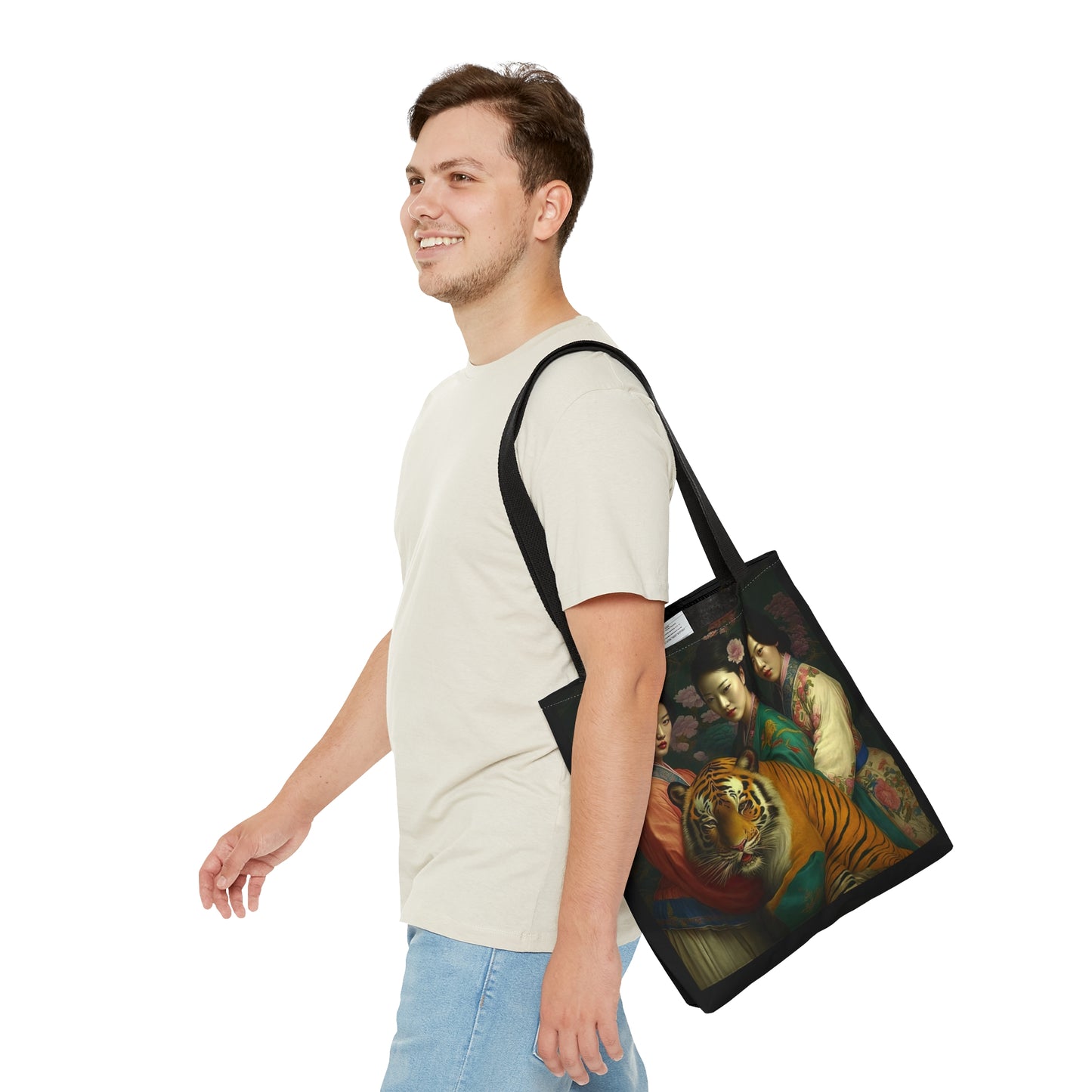 Tiger Girls - Artistic Tote Bag