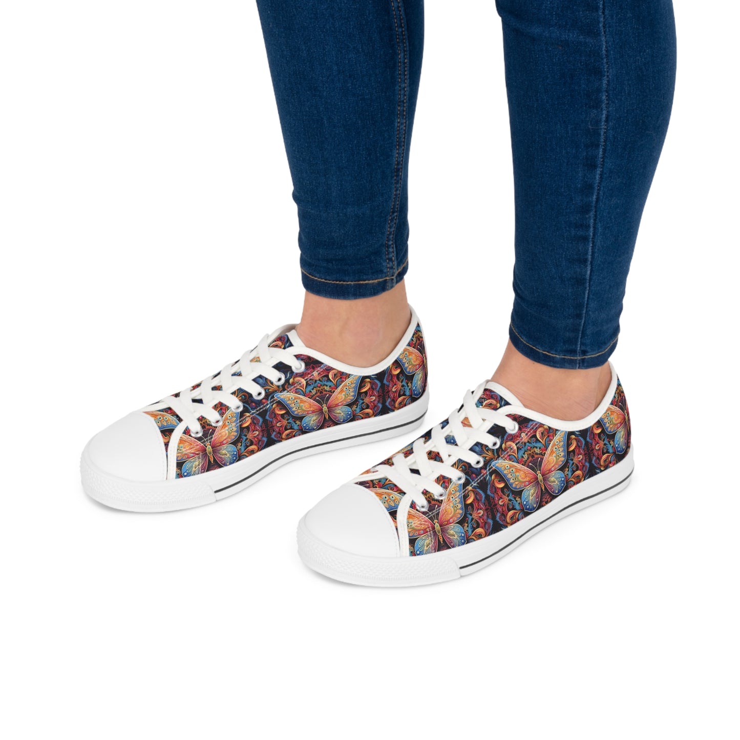 Butterfly Mandala - Women's Sneakers