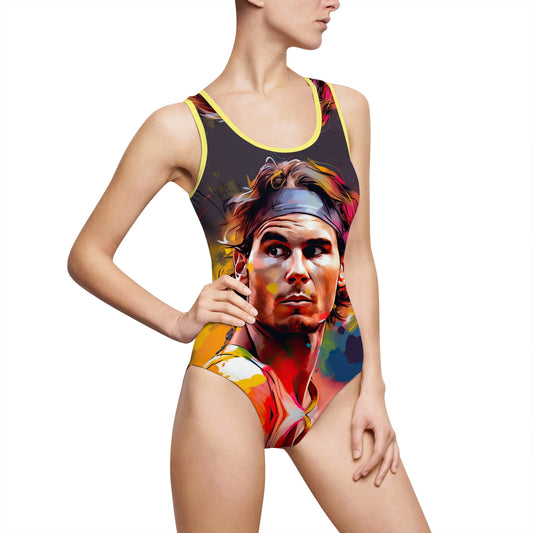 Raphael Nadal Portrait - Classic One-Piece