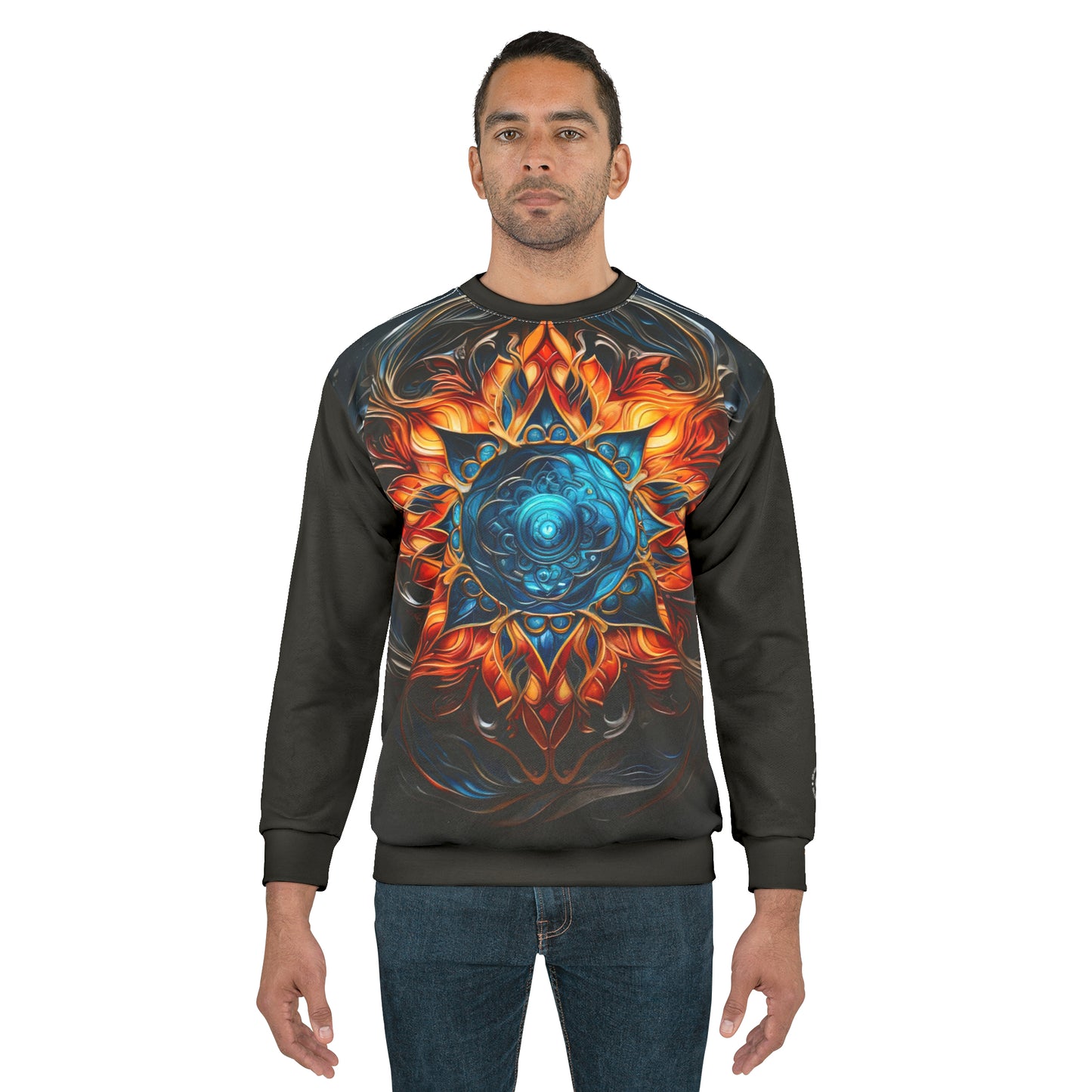 Fire and Ice - Artistic Sweatshirt