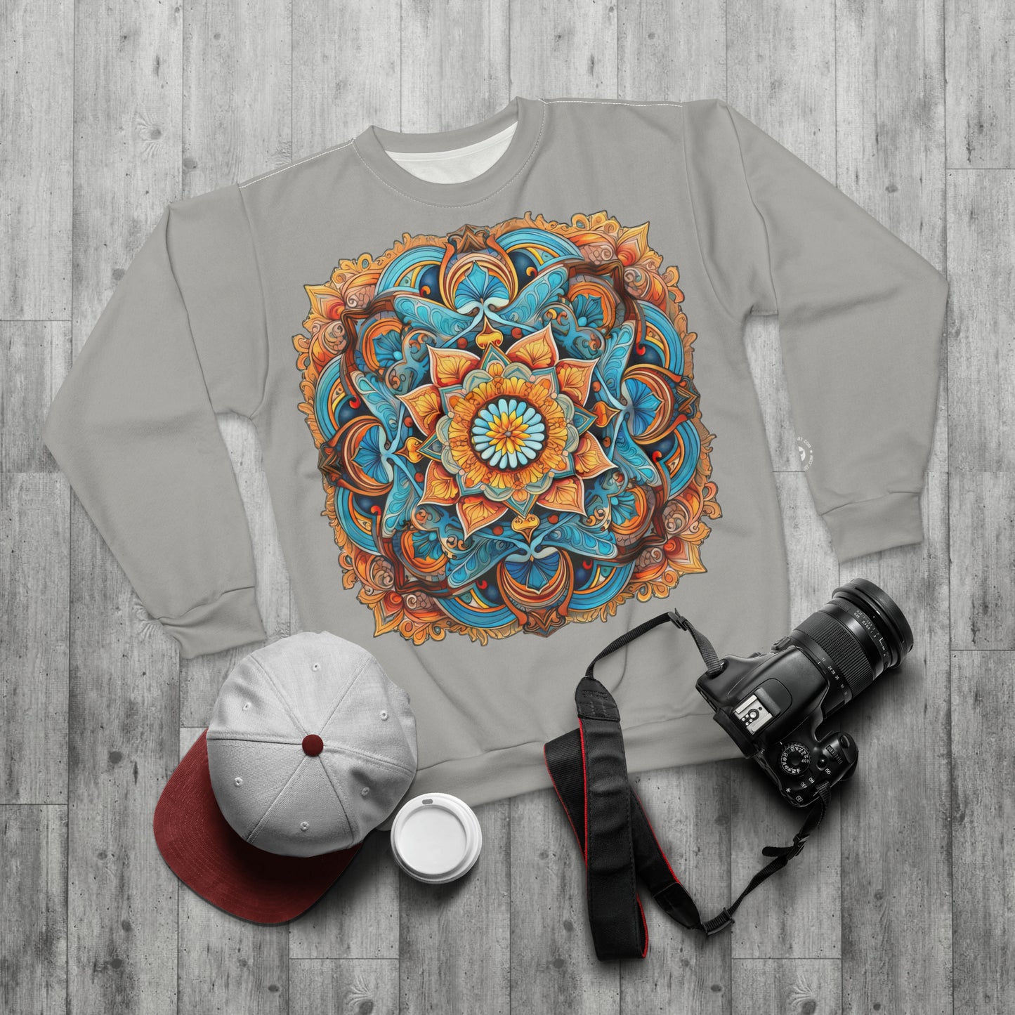 Winged Mandala - Artistic Sweatshirt