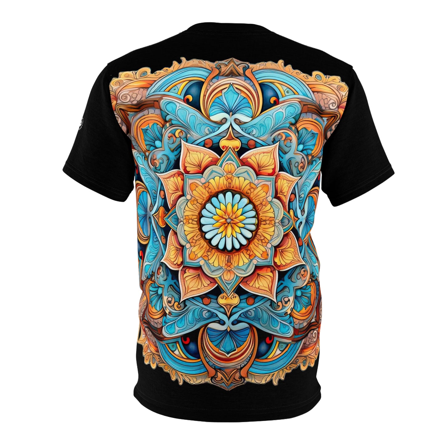 Winged Mandala in Black - Fashion Tee