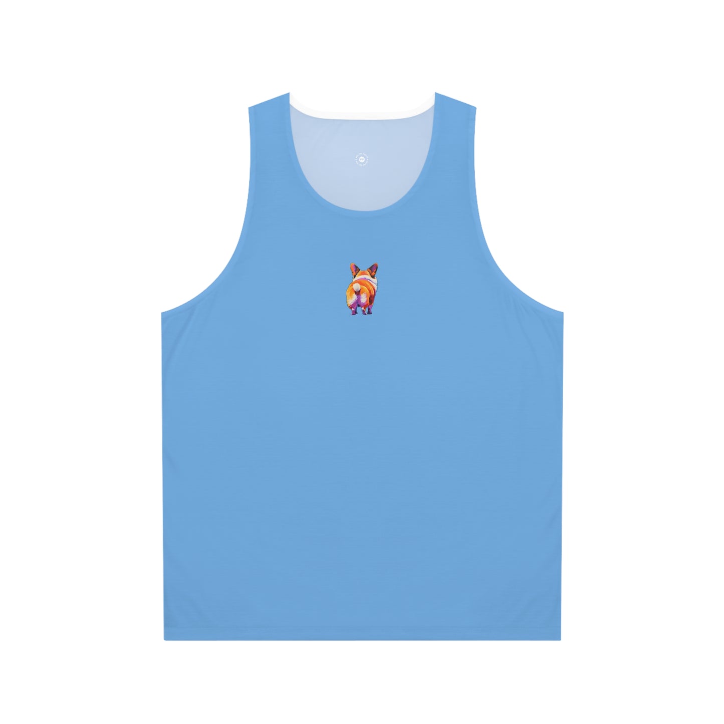 Corgi Butt in Blue - Tank Top