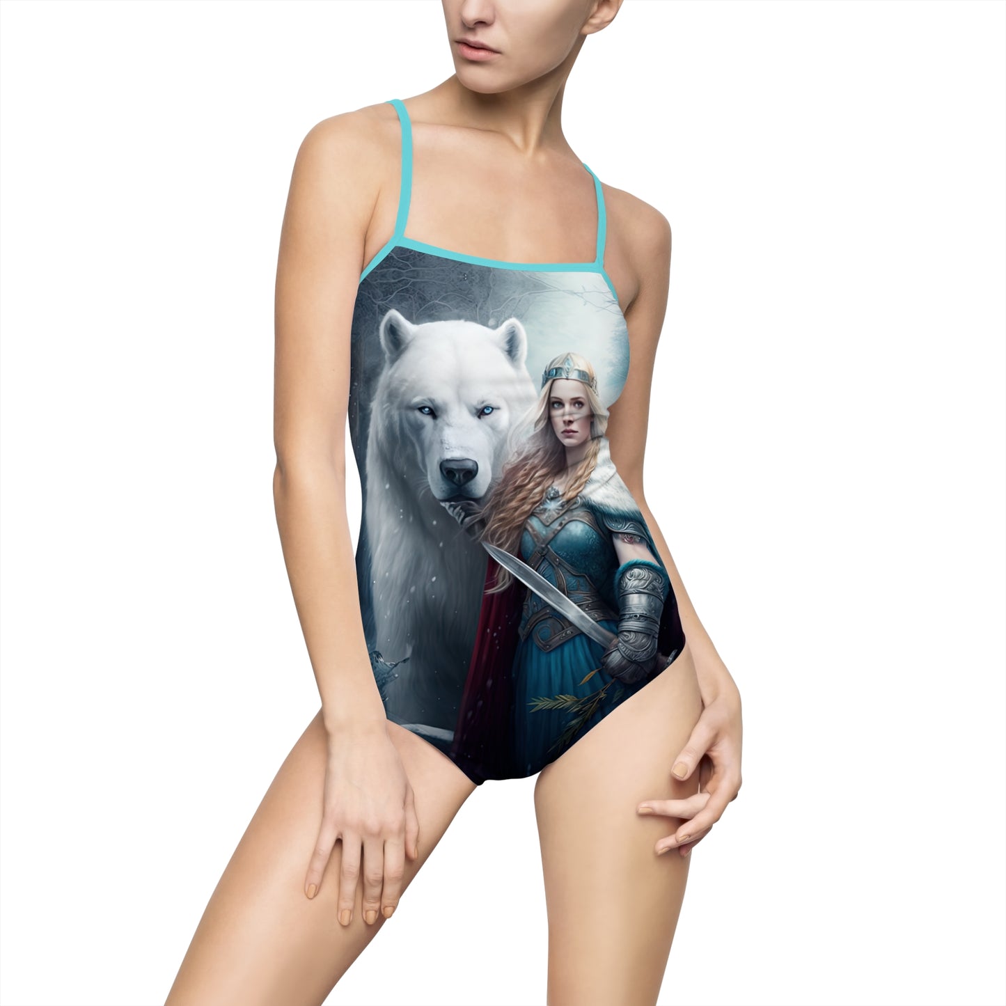 Polar Bear Baroness - Artsy One-Piece