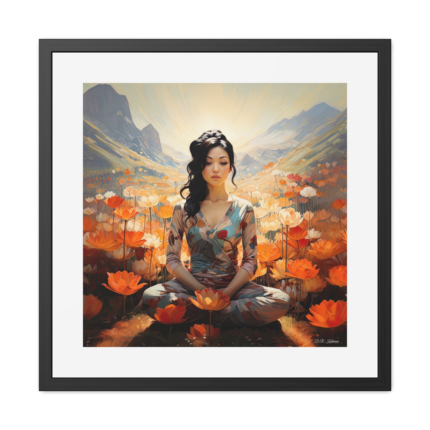 Enlotusment - Framed Fine Art Print