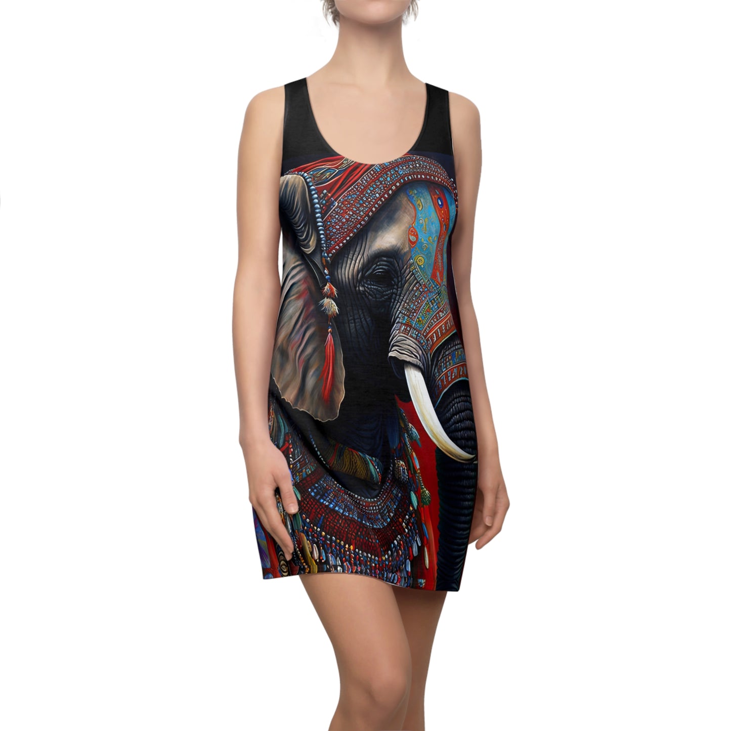 Elephant King - Artistic Racerback Dress