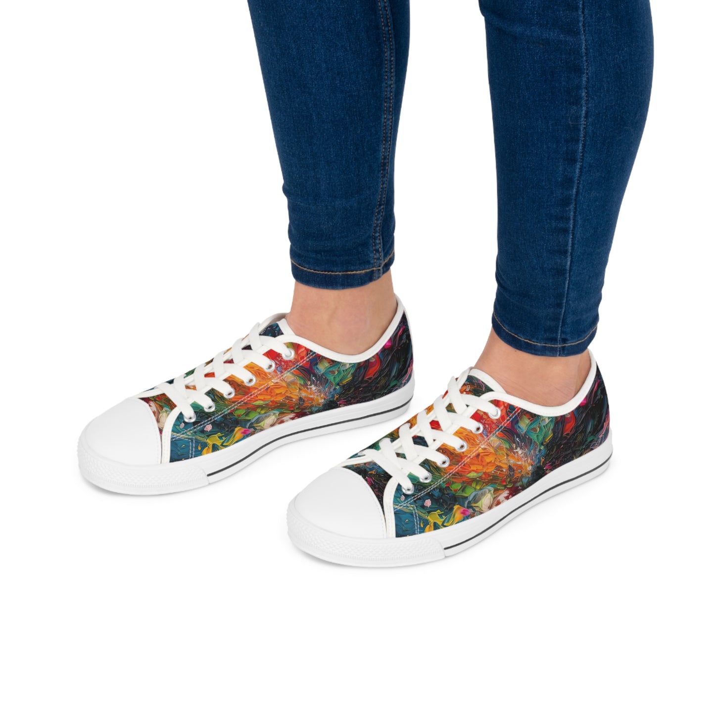 Colorized Dark Energy - Women's Sneakers