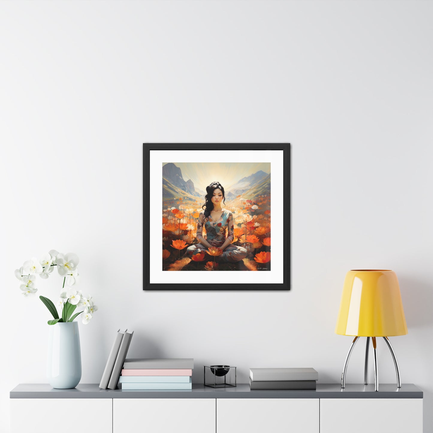 Enlotusment - Framed Fine Art Print