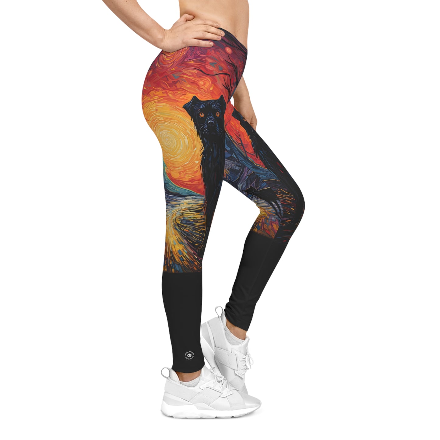 Scary Night - Artistic Leggings