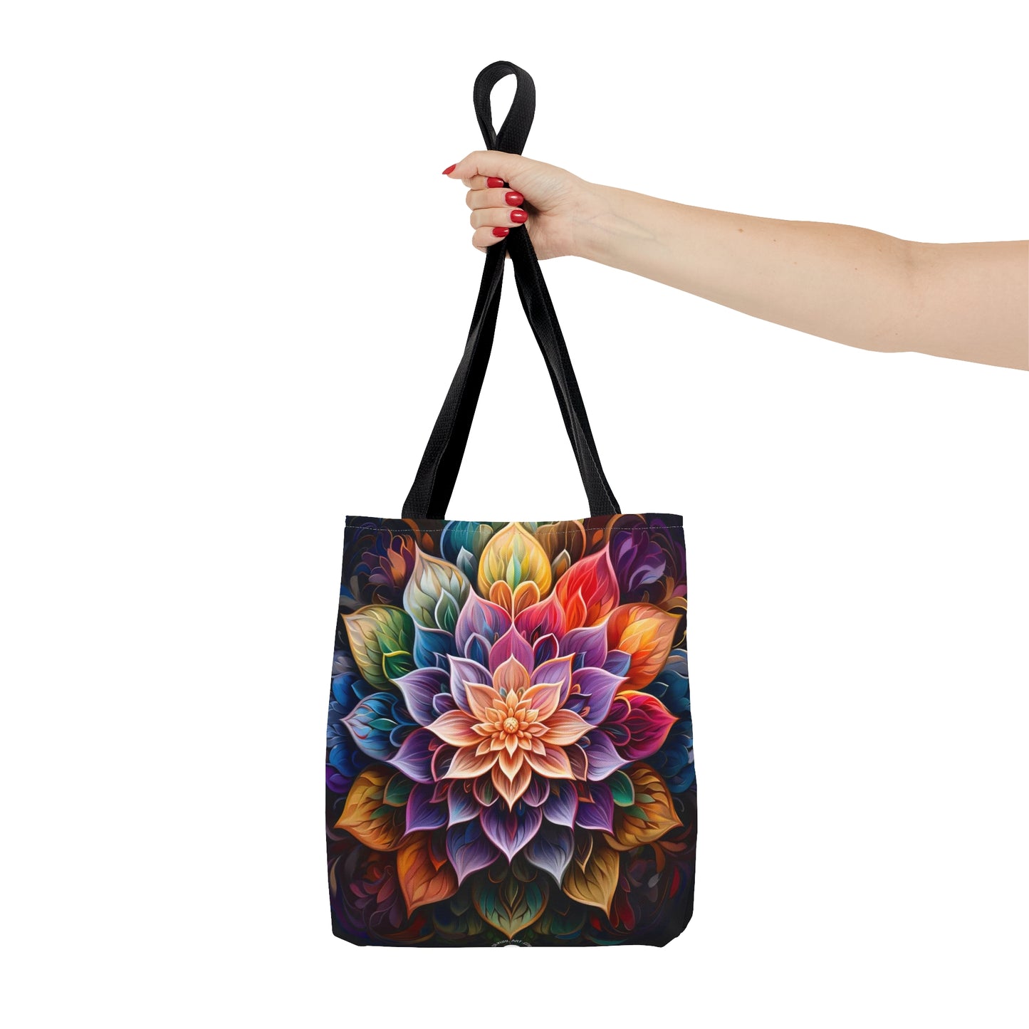 Lotus Mandala - Artistic Tote Bag