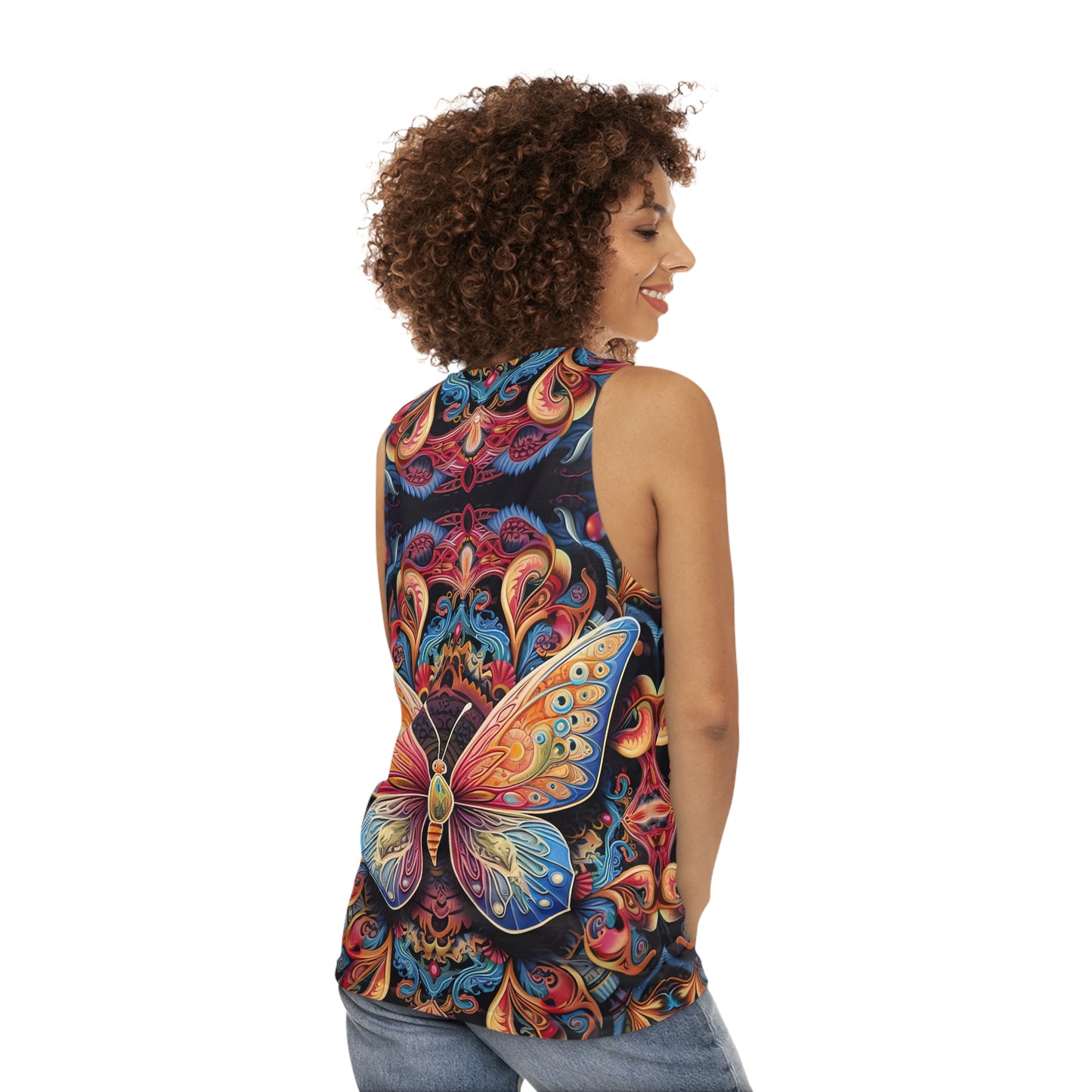 Butterfly Mandala - Tank Top