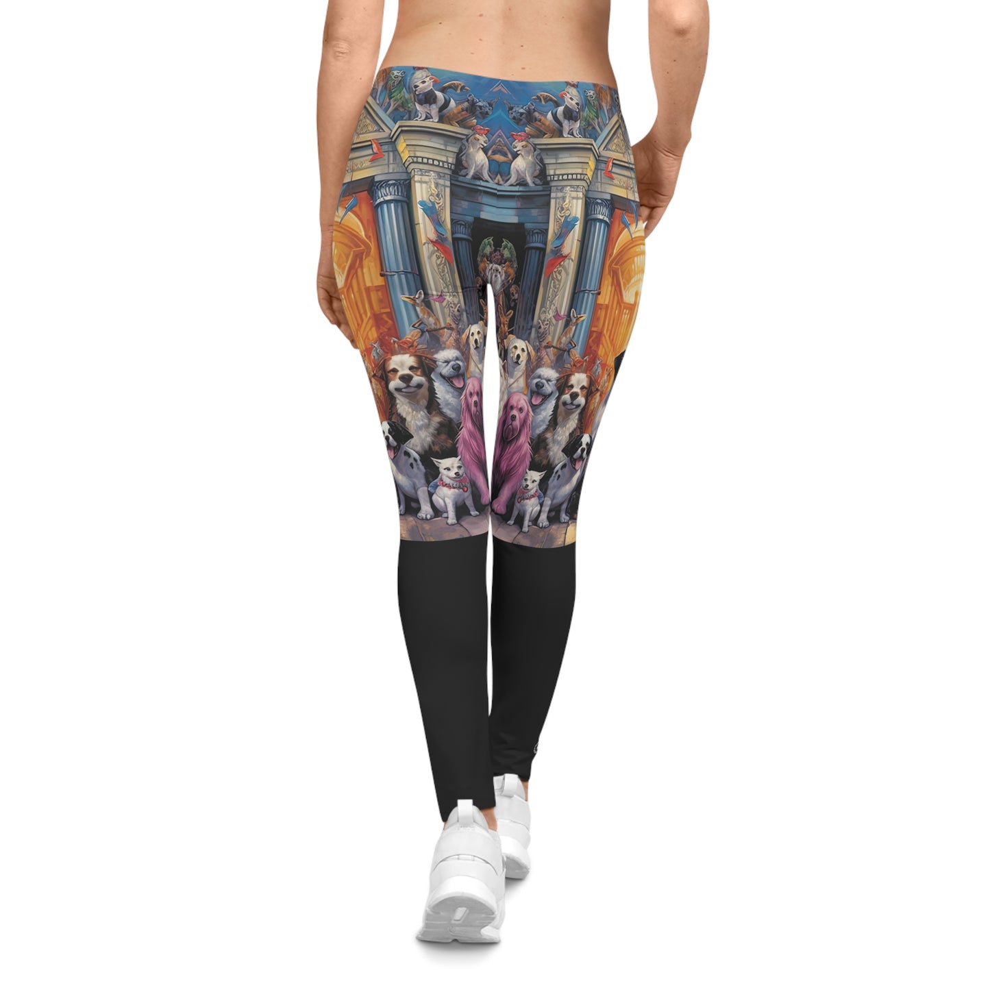 Welcome to the Pearly Gates - Artistic Leggings