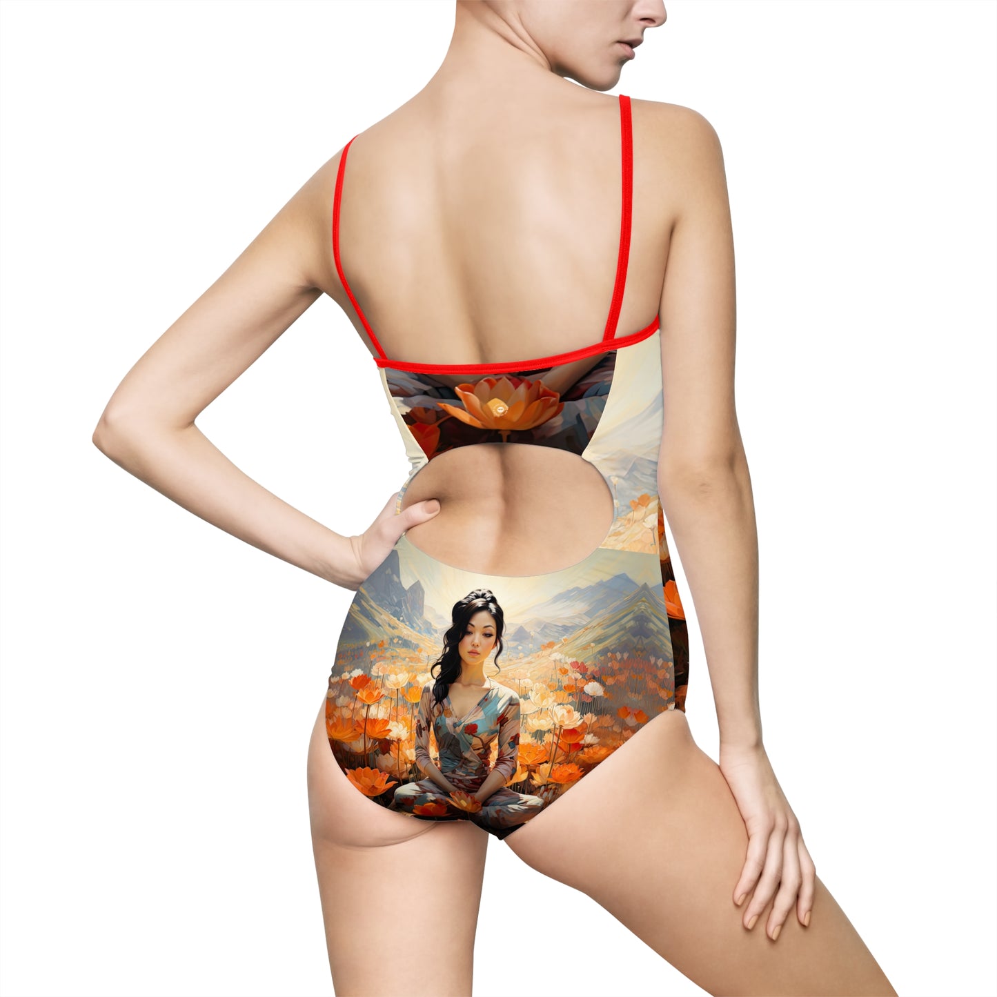 Enlotusment - Artsy One-Piece