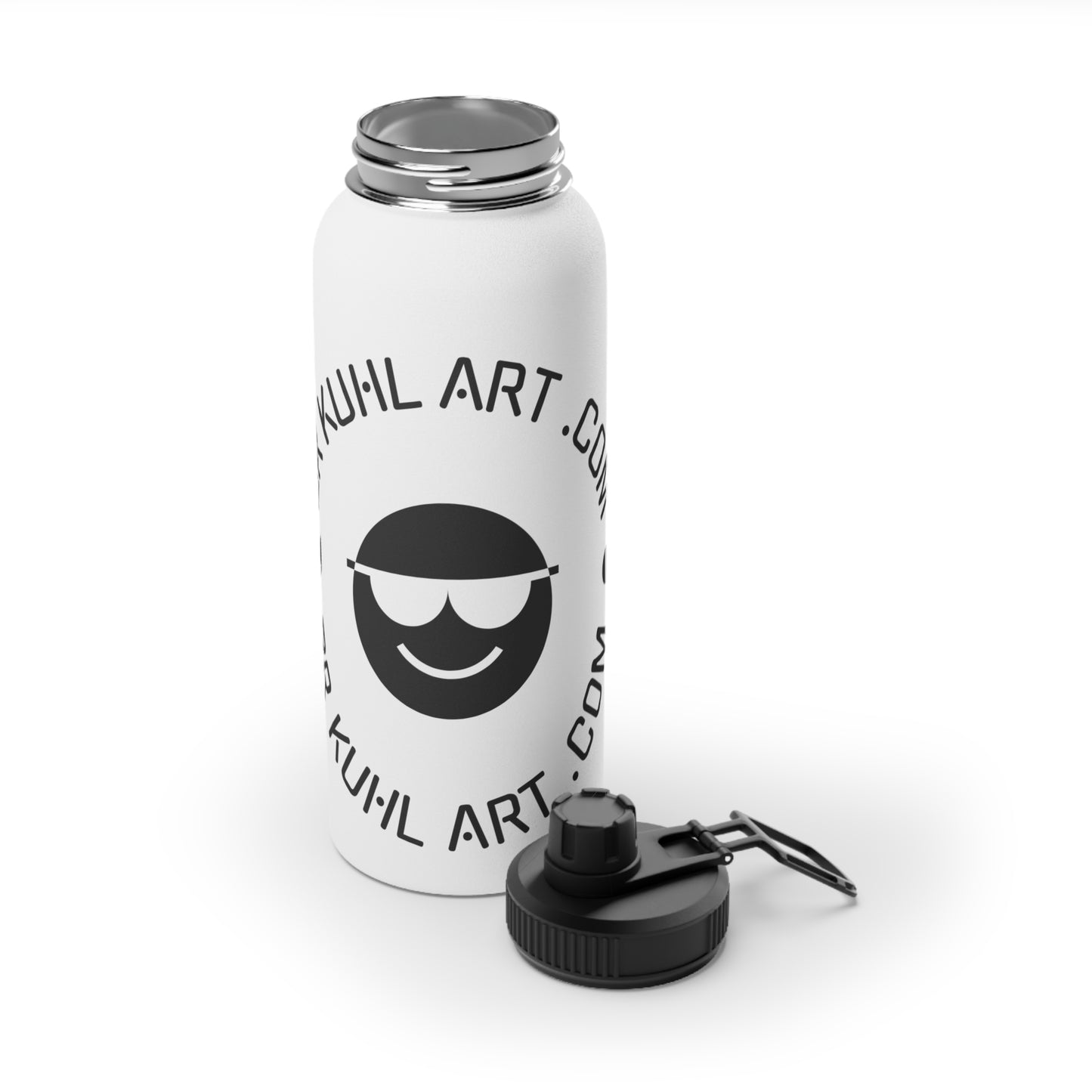 DR Kuhl Art Logo - Water Bottle