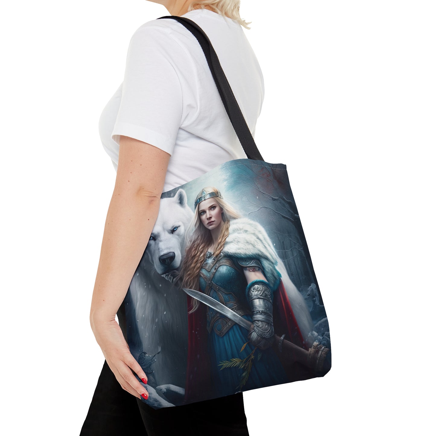 Polar Bear Baroness - Artistic Tote Bag