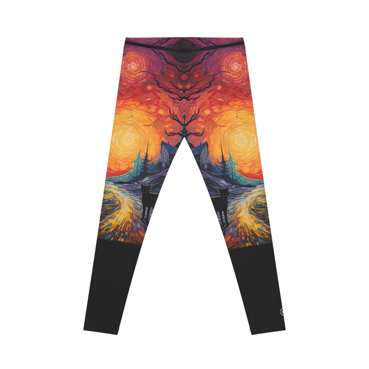 Scary Night - Artistic Leggings