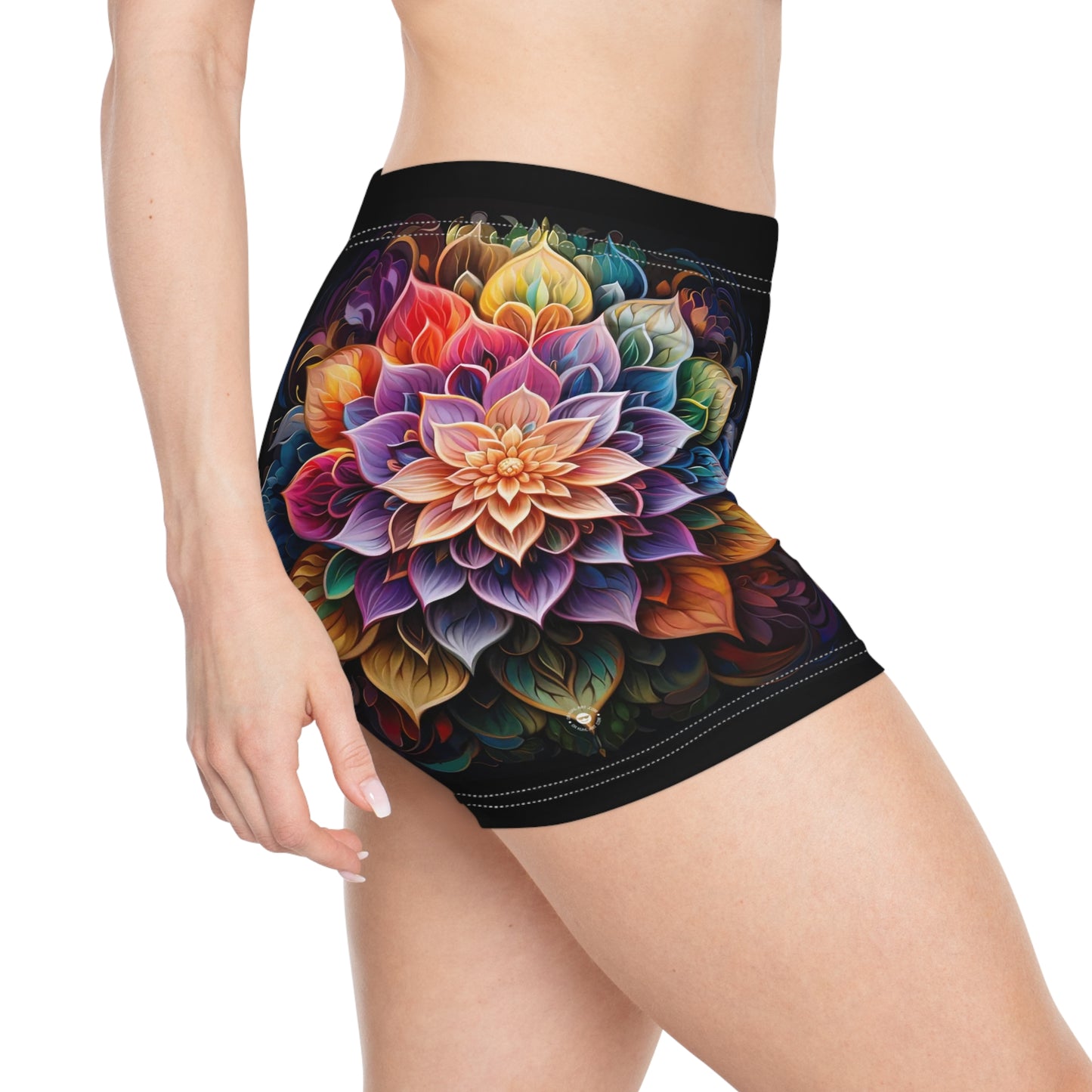 Lotus Mandala - Artistic Shorts