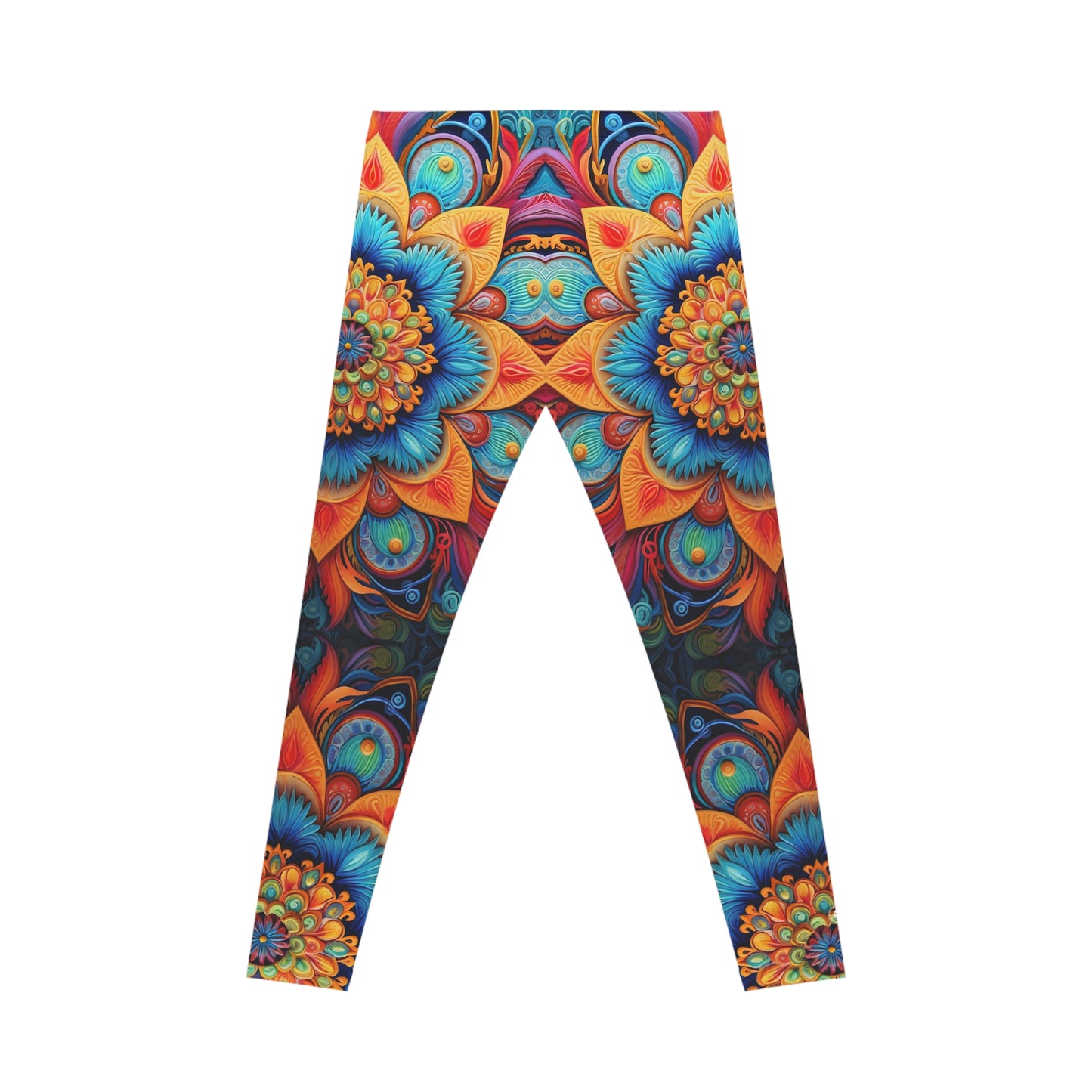 Floral Mandala - Artistic Leggings