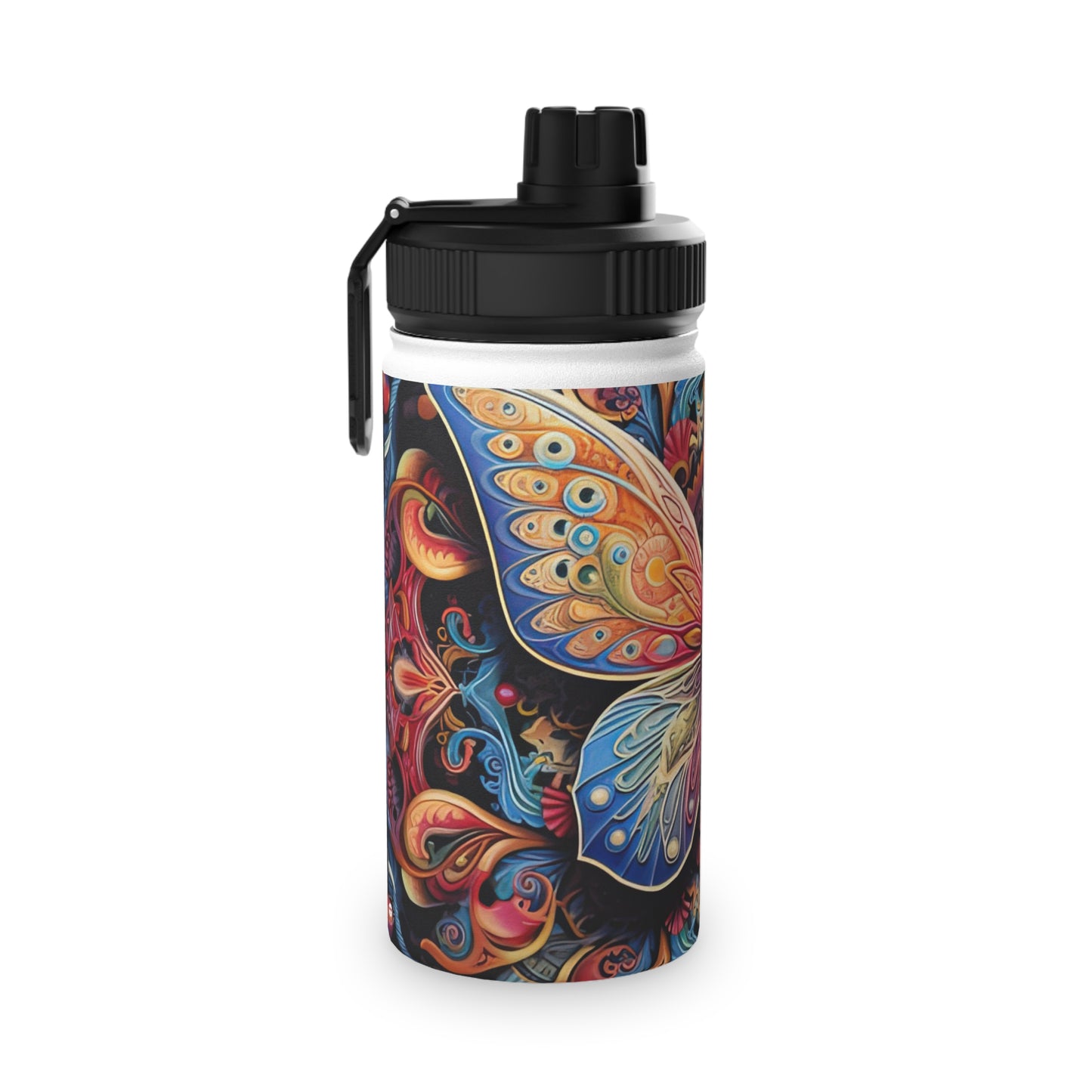 Butterfly Mandala - Water Bottle