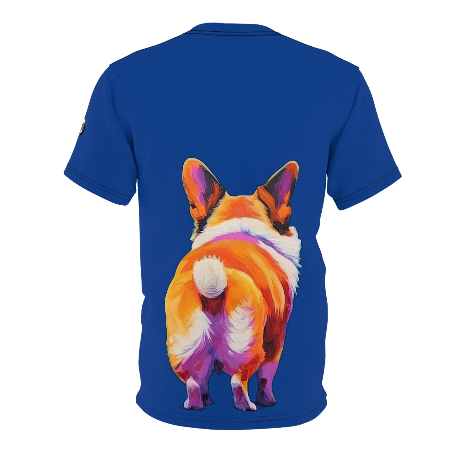 Corgi Butt in Blue - Fashion Tee