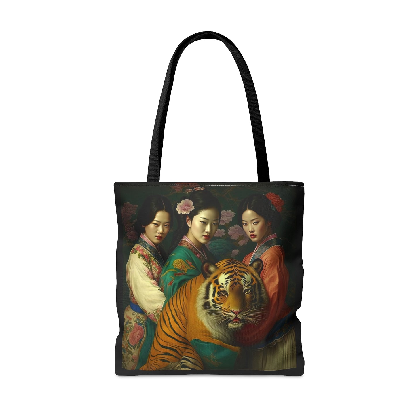 Tiger Girls - Artistic Tote Bag