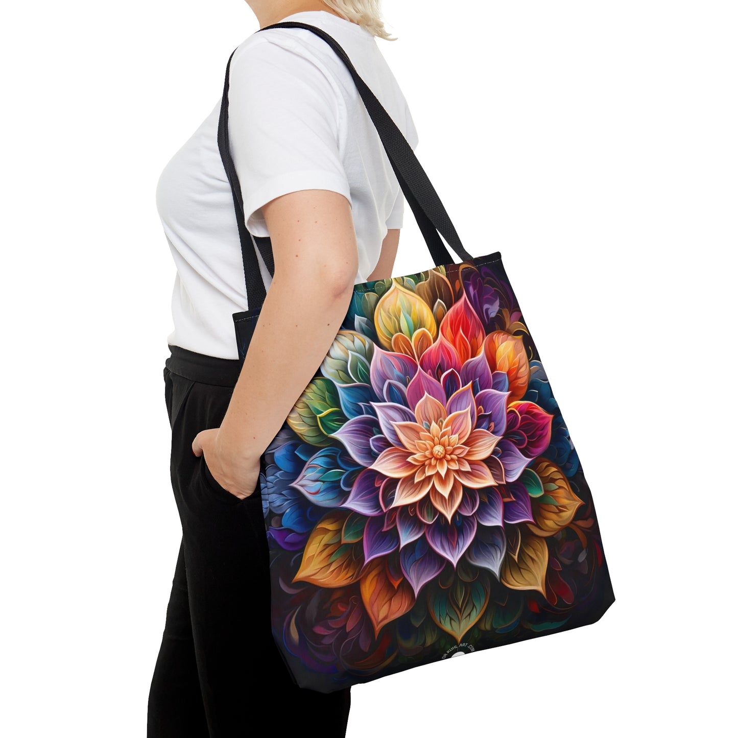 Lotus Mandala - Artistic Tote Bag