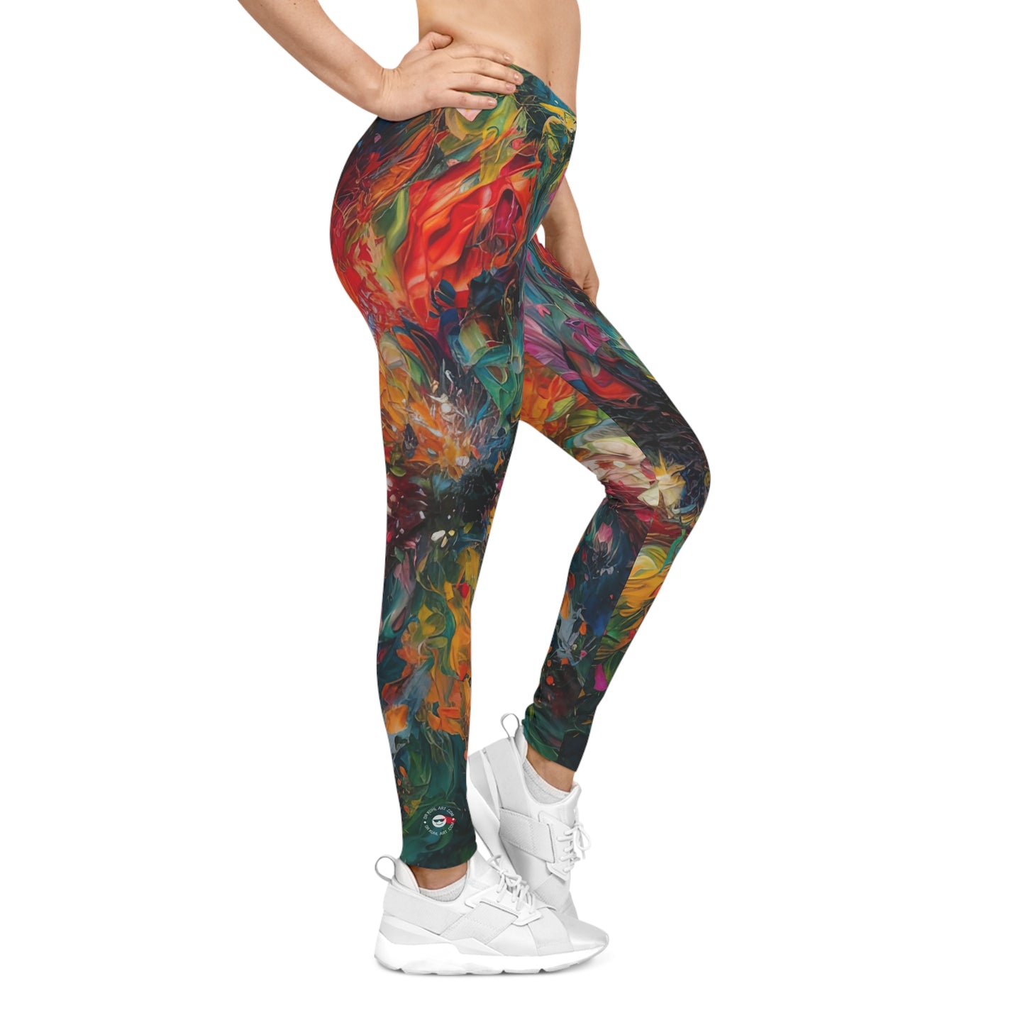 Colorized Dark Energy - Artistic Leggings