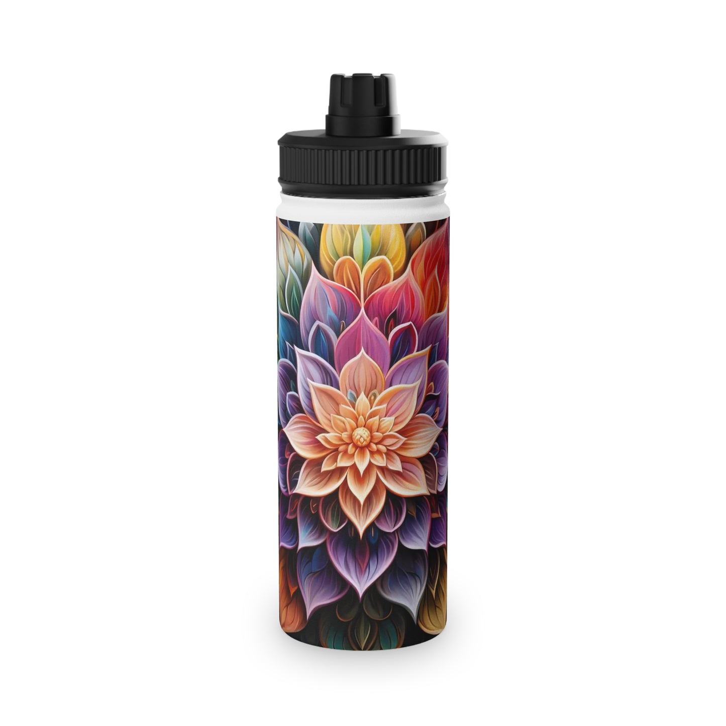 Lotus Mandala - Water Bottle