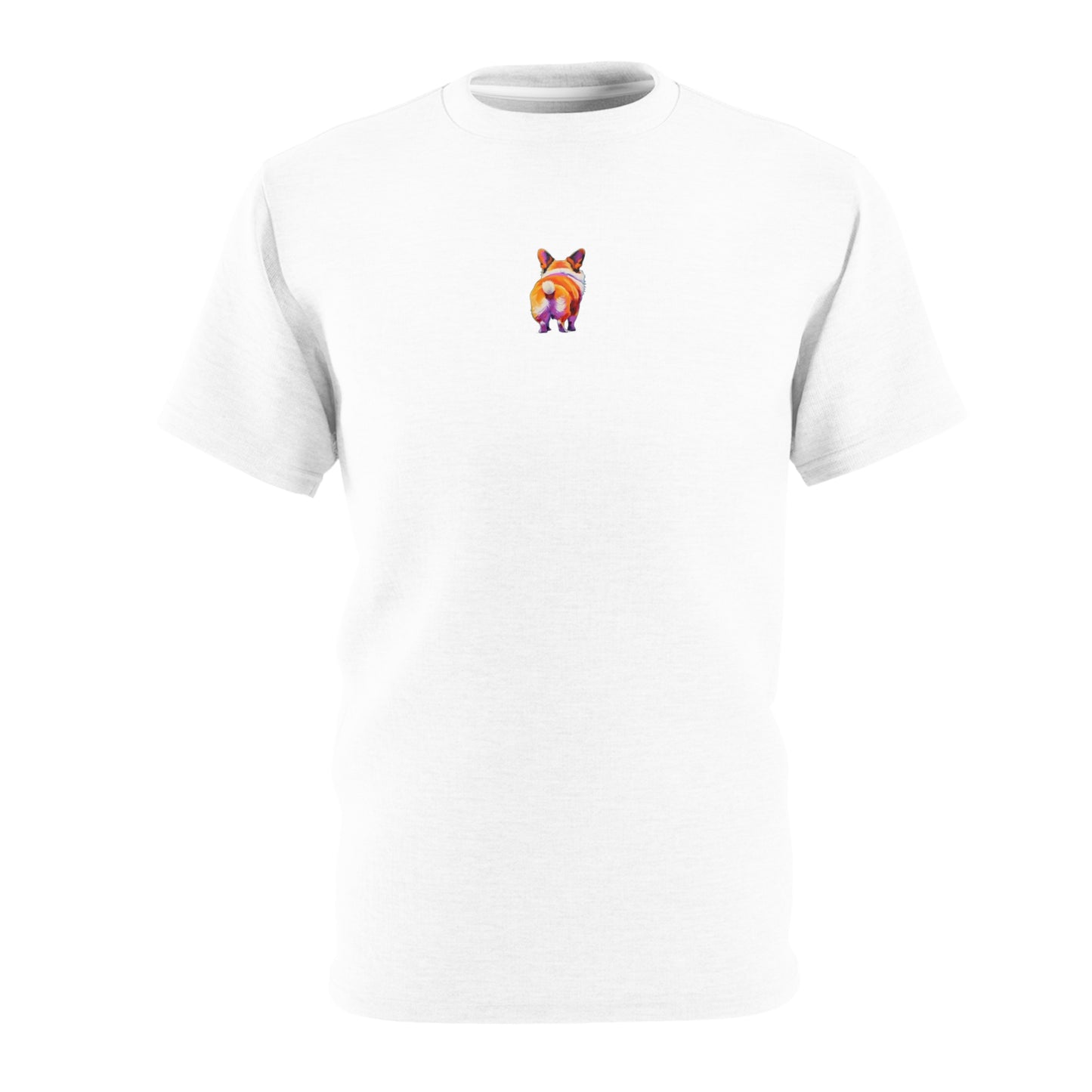 Corgi Butt in White - Fashion Tee