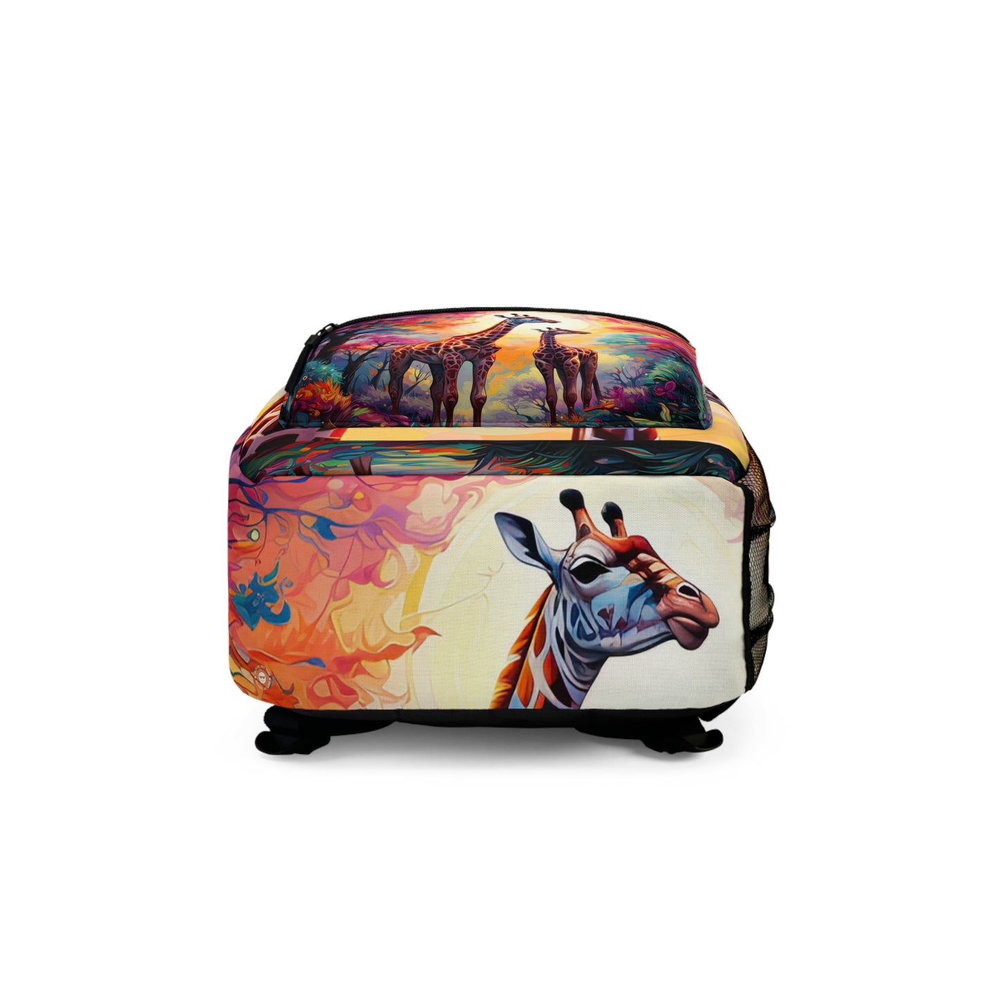 Giraffe Sunrise - Artsy Backpack