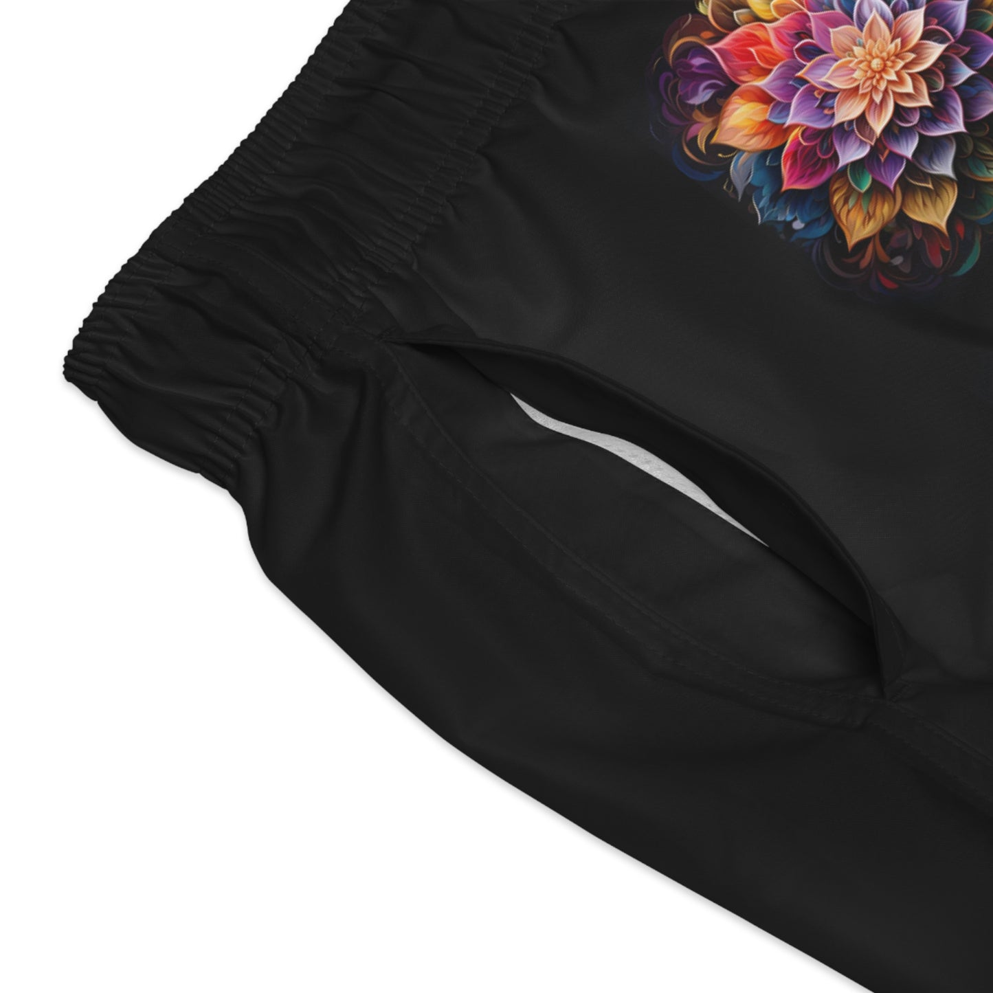 Lotus Mandala Trail - Artsy Swim Trunks