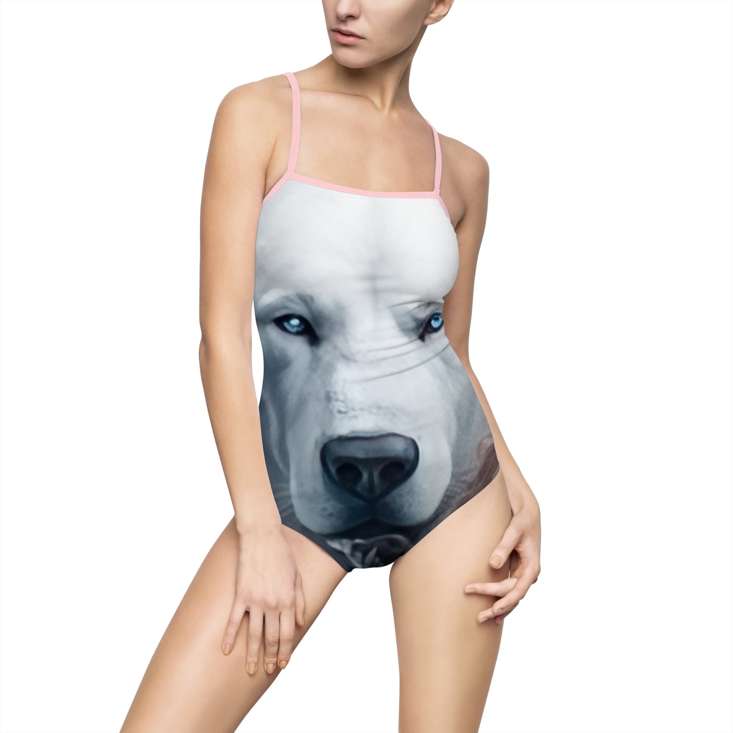 Polar Bear Stare - Artsy One-Piece