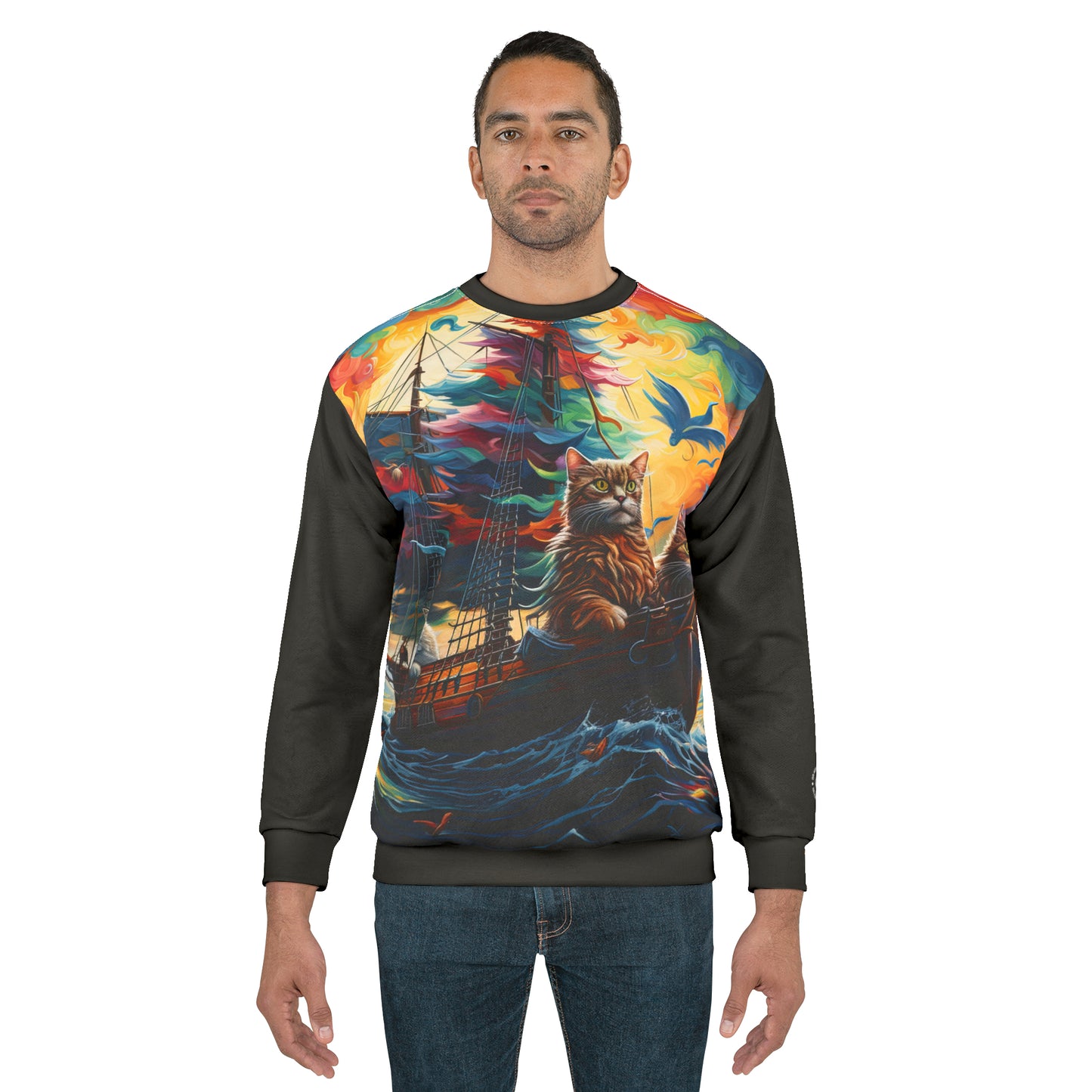 Sea Cats - Artistic Sweatshirt