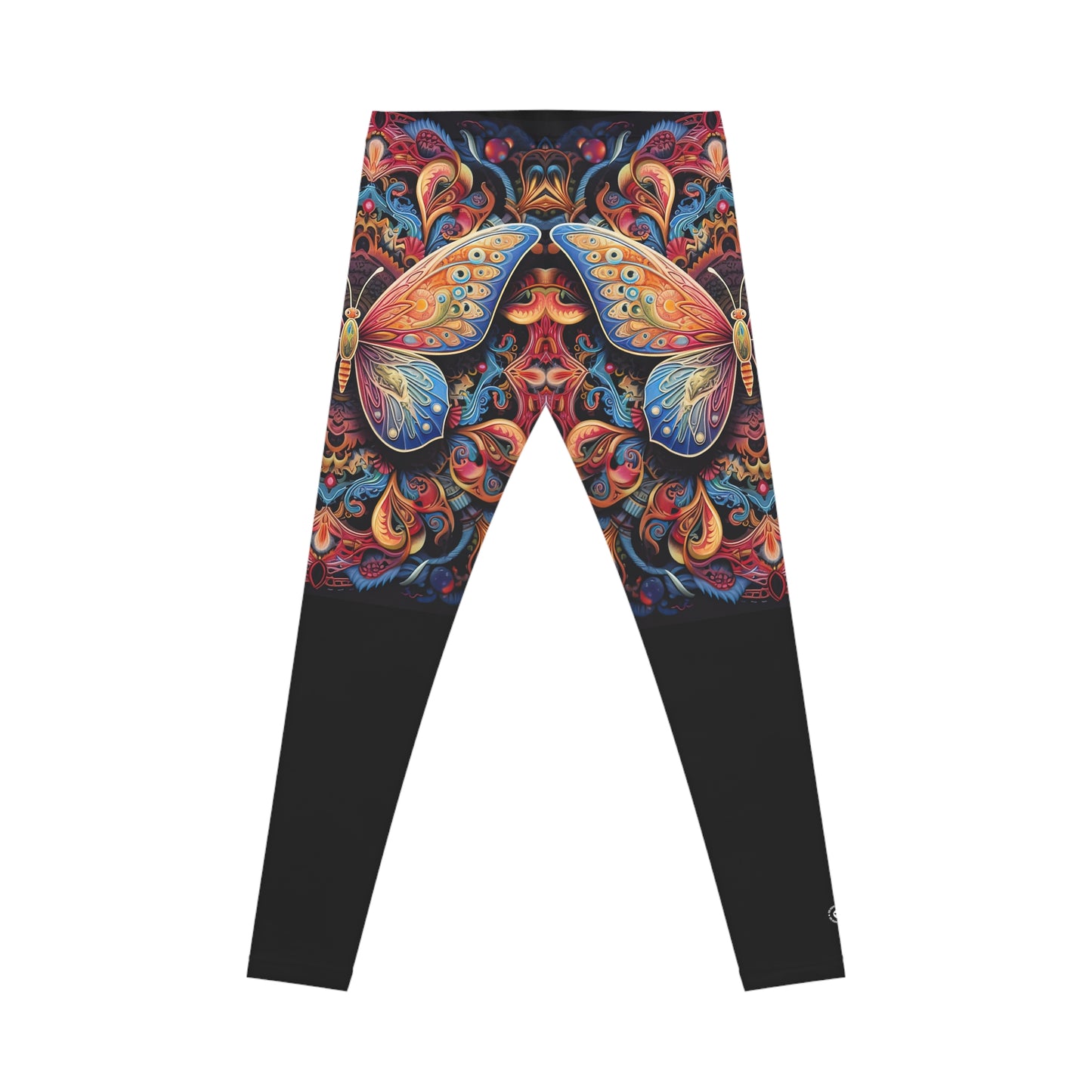 Butterfly Mandala - Artistic Leggings