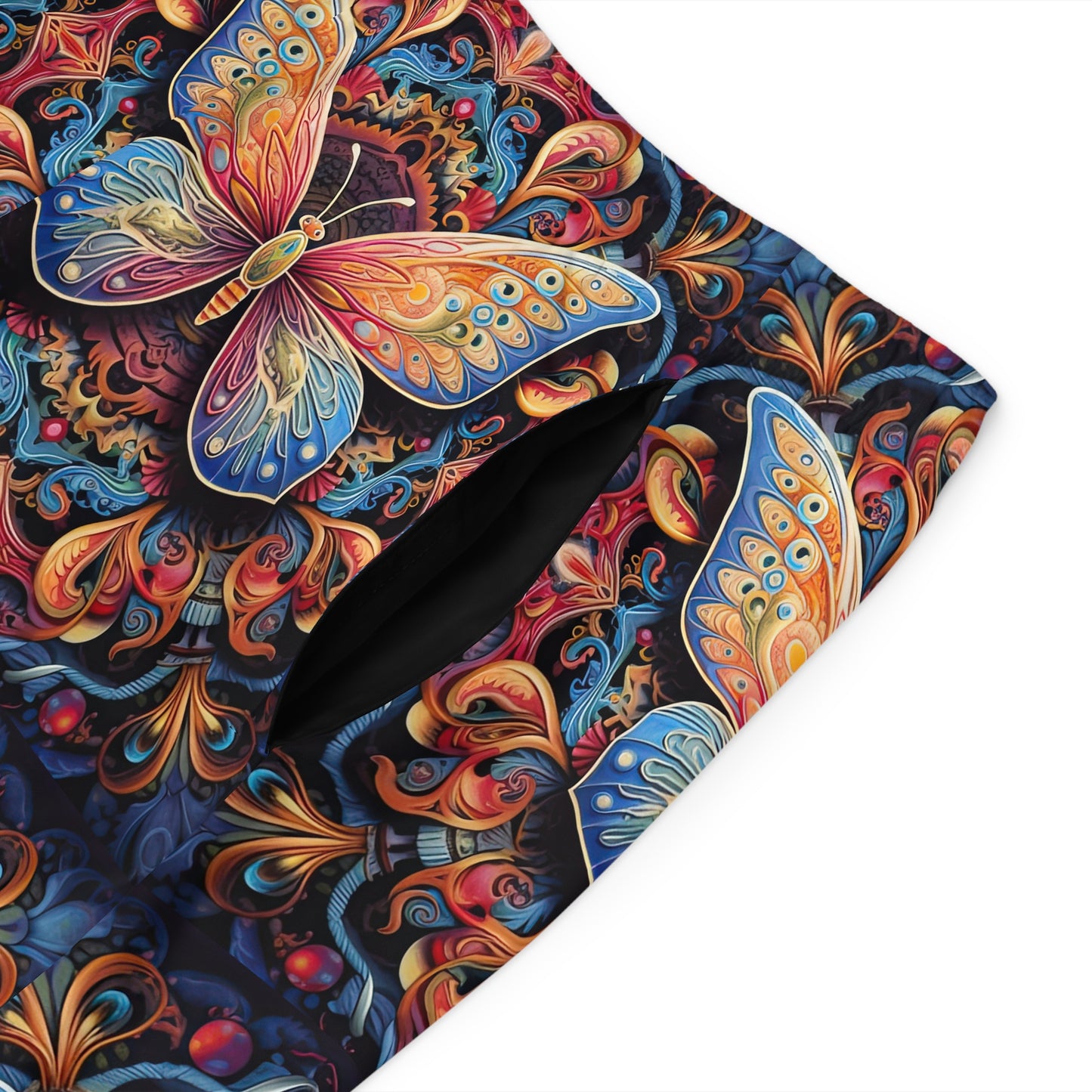 Butterfly Mandala - Artistic Board Shorts