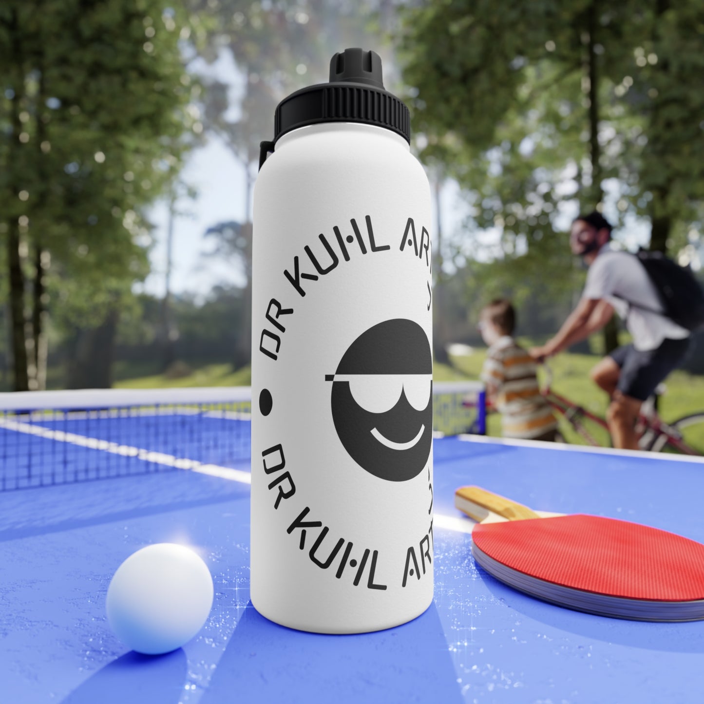 DR Kuhl Art Logo - Water Bottle