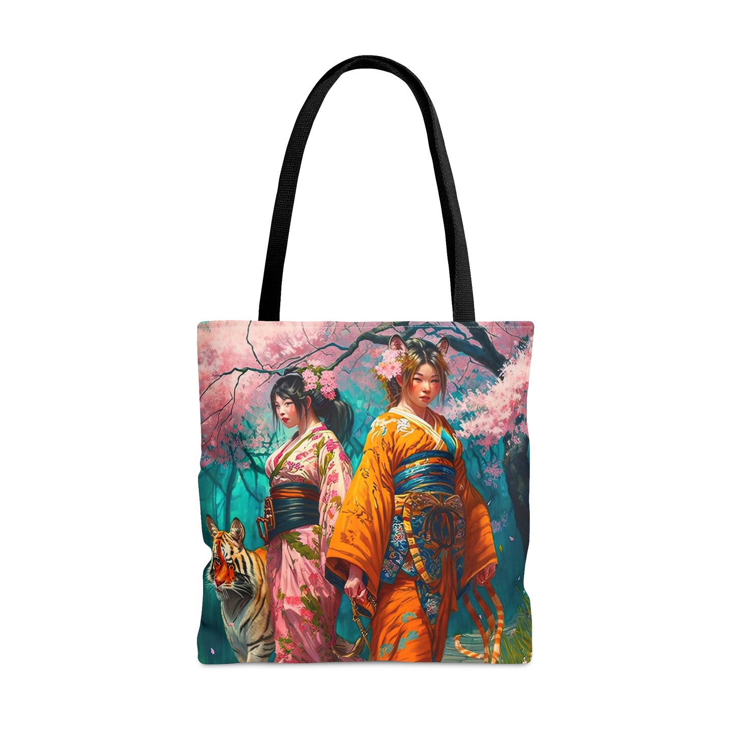 Tiger Geishas - Artistic Tote Bag