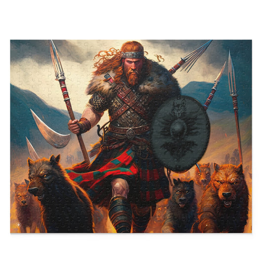 Scottish Battle Dog Pack - Jigsaw Puzzle