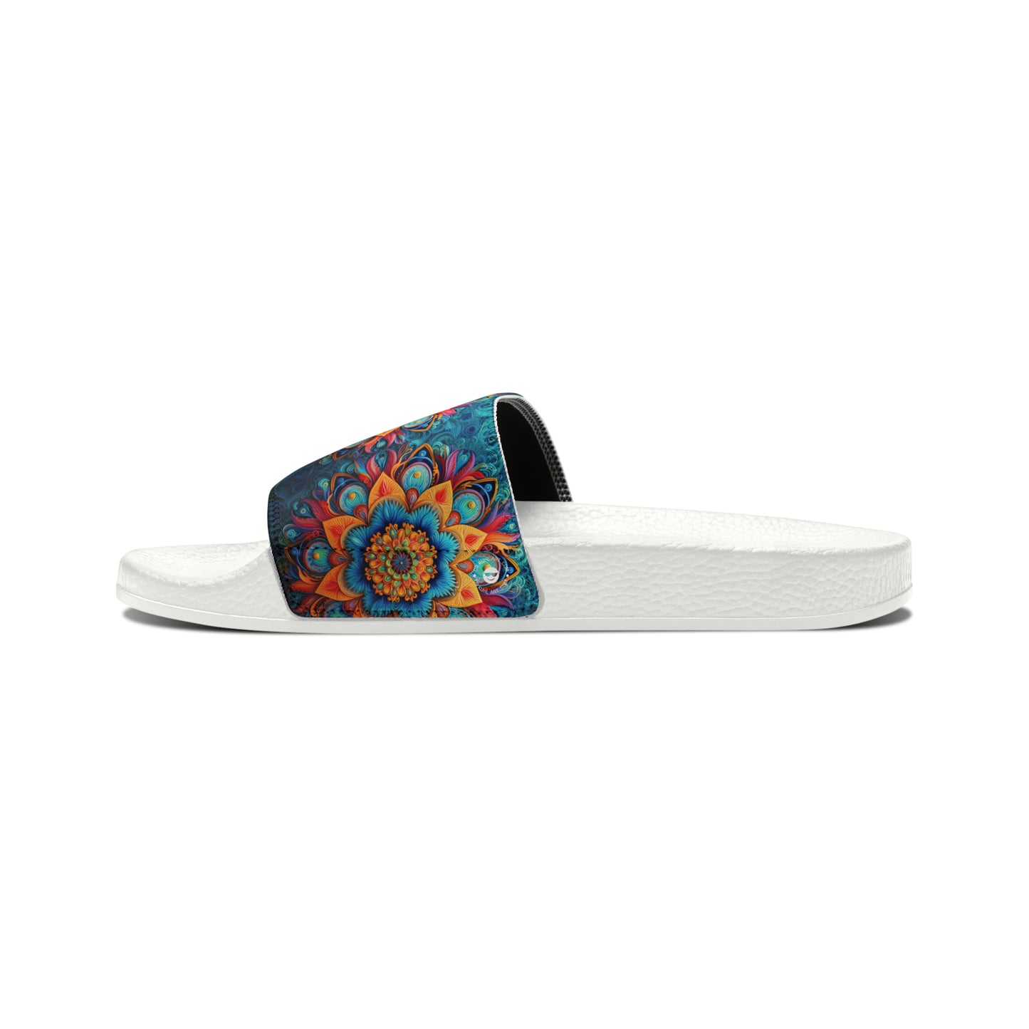 Floral Mandala - Men's Slides