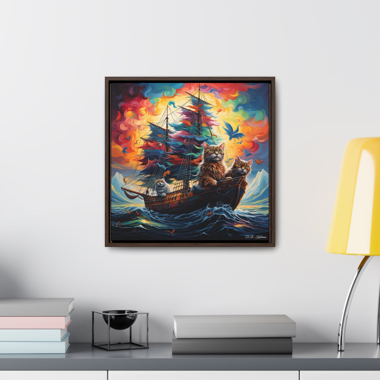 Sea Cats on Canvas